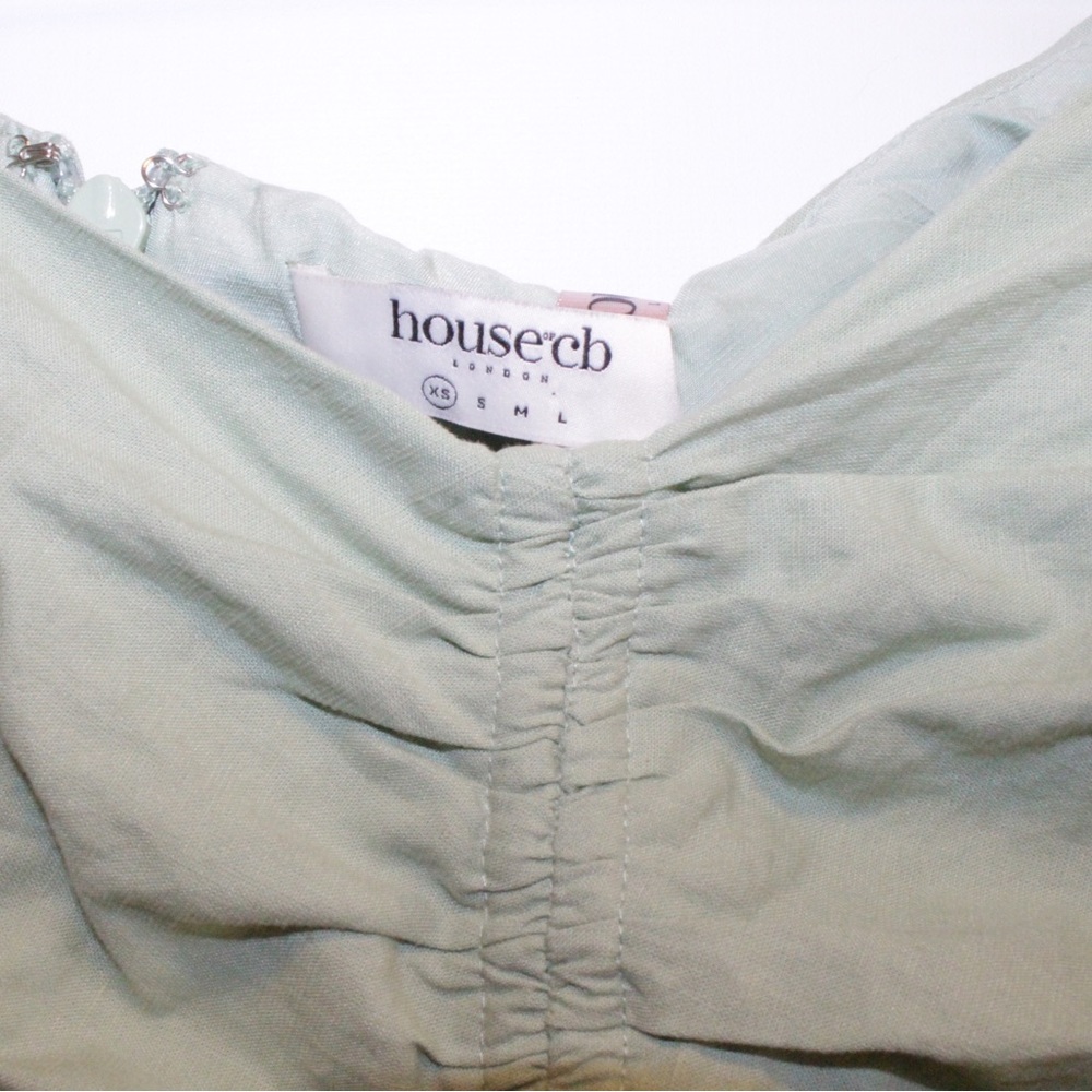 House of CB Sage Drawstring Maxi Skirt